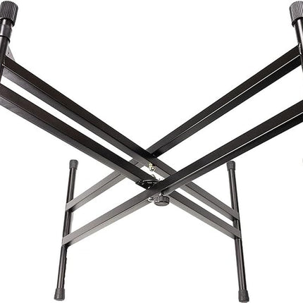RockJam Adjustable Keyboard Stand with Locking Straps, Quick Release Mechanism, Keynote Stickers & Lessons