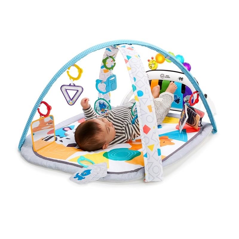 4-in-1 Music and Language Play Gym and Piano Tummy Time Activity Mat - photo 4