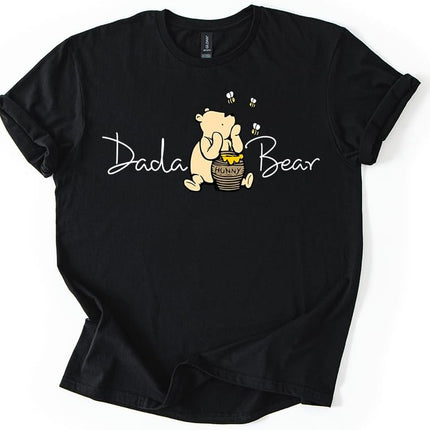 Mama Bear Dada Bear Tee T-Shirt Shirt Honey Bear Family Matching Unisex Gift (Single Item)