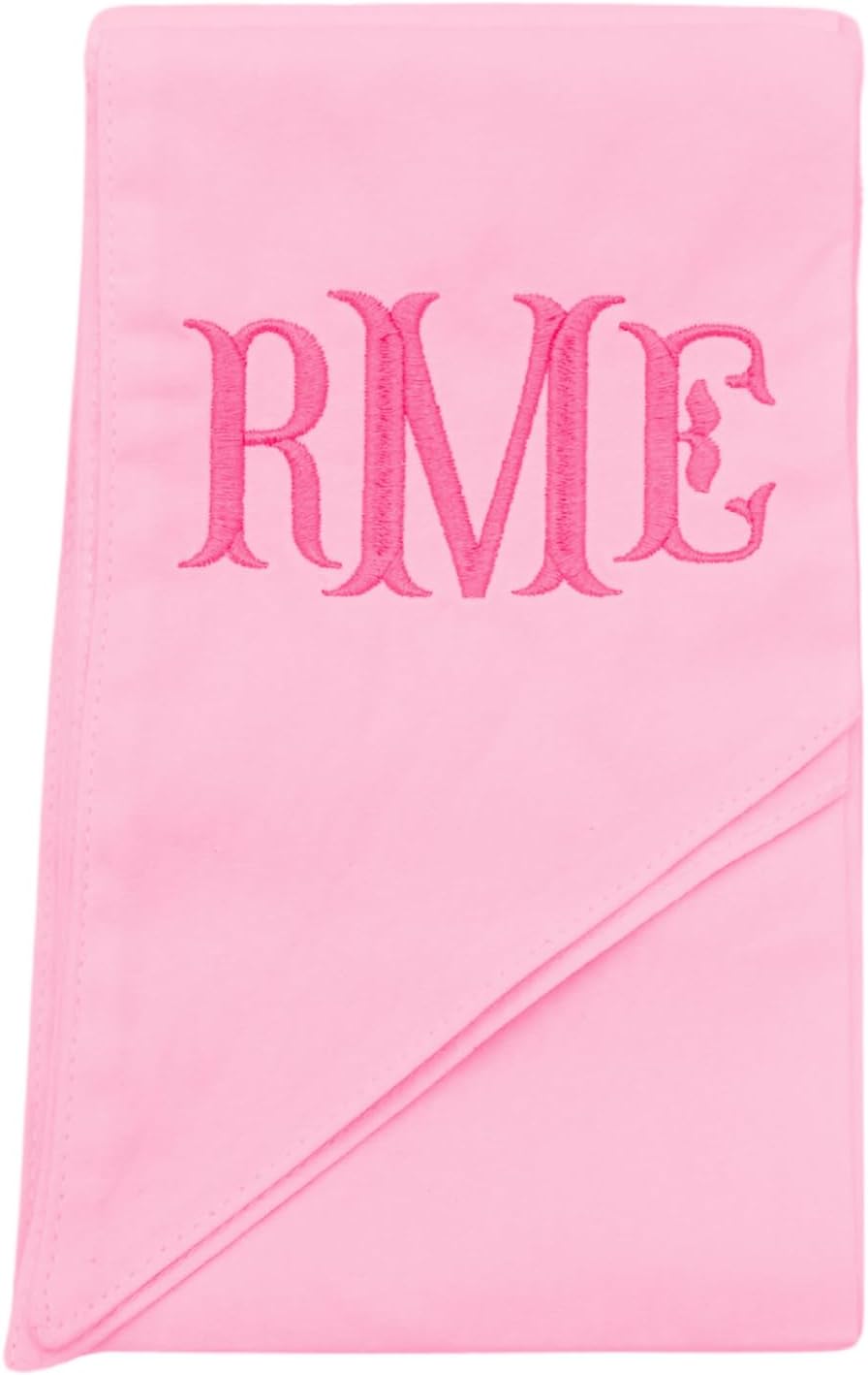 Personalized Newborn Swaddle Sash with Cotton Bow - photo 2