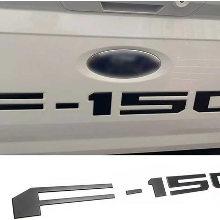 Tailgate Insert Letters for 2018 2019 2020, 3D Raised Tailgate Decals with Strong Adhesive, Durable ABS Plastic Emblems, Easy Installation, Matte Black