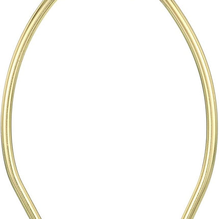 PATIKIL 6 Inch Lamp Harp Kit with Finial, 1 Set Detachable Shade Bracket Holder, DIY Lighting Accessories for Table Floor Lamps, Gold Tone