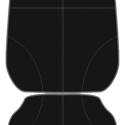 Car Seat Protector for Child Car Seat,Waterproof PVC Car Seat Cover with Thick Padding,Non-Slip Seat Protector Under Baby Car Seat,Auto Seat Protection(Black,1 Pack)