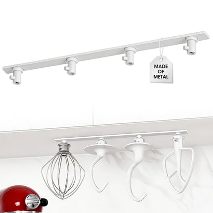 Metal Stand Mixer Attachment Holder for Kitchenaid Mixer Accessories