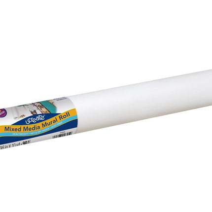 Mixed Media Art Paper, White, 9" x 12", 500 Sheets