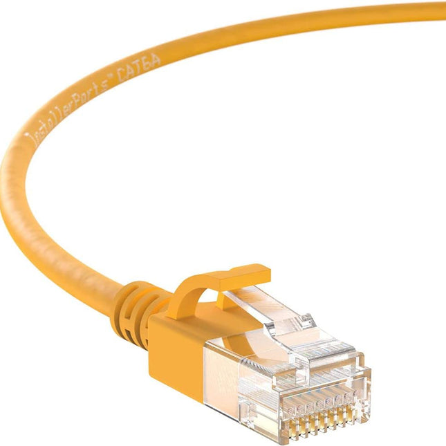 Ethernet Cable CAT6A Slim Cable UTP Booted 5 FT (20 Pack)