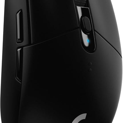 Logitech G305 Lightspeed Wireless Gaming Mouse, Hero Sensor, 12,000 DPI, Lightweight, 6 Programmable Buttons, 250h Battery, On-Board Memory, Compatible with PC, Mac - Black