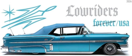 Lowriders 2026 (Sheet of 15) Mexican American/Chicano Culture Cars First-Class Mail Forever Postage Stamps