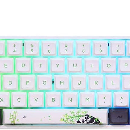 EPOMAKER SKYLOONG SK61 61 Keys 60% Hot Swappable Programmable Mechanical Gaming Wired Keyboard with RGB Backlit, NKRO, Water-Resistant, Type-C Cable for Win/Mac/Gaming (Gateron Optical Brown, Panda)