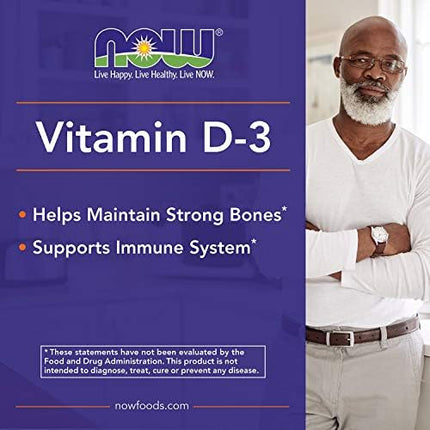 NOW Foods Vitamin D3 product quality assurance