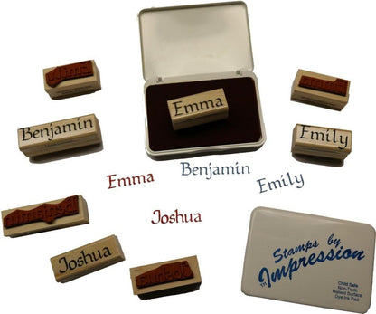 Maria Rubber Name Stamp, 7/16-Inch Capital Letters, Ink Pad Not Included - photo 5