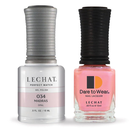 LeChat Perfect Match Gel Polish, Madras, 0.5 Fl Oz (PMS34)