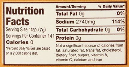 Gold Medal Prod. 2045 Flavacol Seasoning Popcorn Salt 35oz.