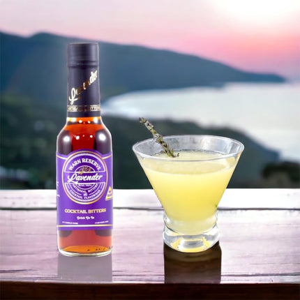 Warn Reserve Cocktail Bitters, Lavender Bitters for Cocktails, 5 fl oz Bottle, Premium Cocktail Bitters