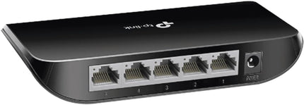 TP-Link 5 Port Gigabit Ethernet Network Switch | Plug and Play | Desktop or Wall-Mount | Plastic Case Ethernet Splitter | Fanless | Traffic Optimization | Unmanaged (TL-SG1005D)
