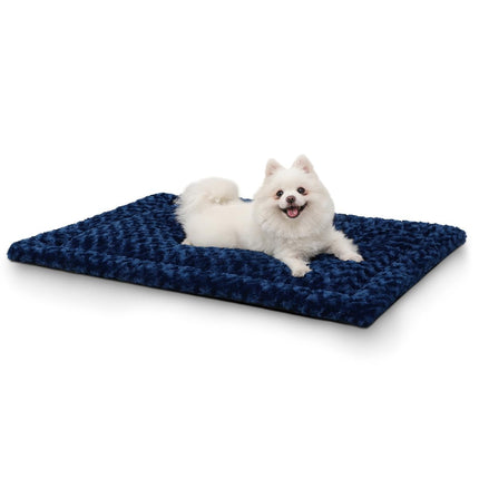 Alfombrilla lavable para cama de perro tamaño grande, almohadilla esponjosa para jaula de mascotas 48x30 XXL