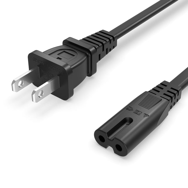 AC Power Cord Cable Fit for Sony PS5 PS4 PS3 Slim PlayStation 5 4 3, Xbox Series X/S, Xbox One X/S, TV, Printer