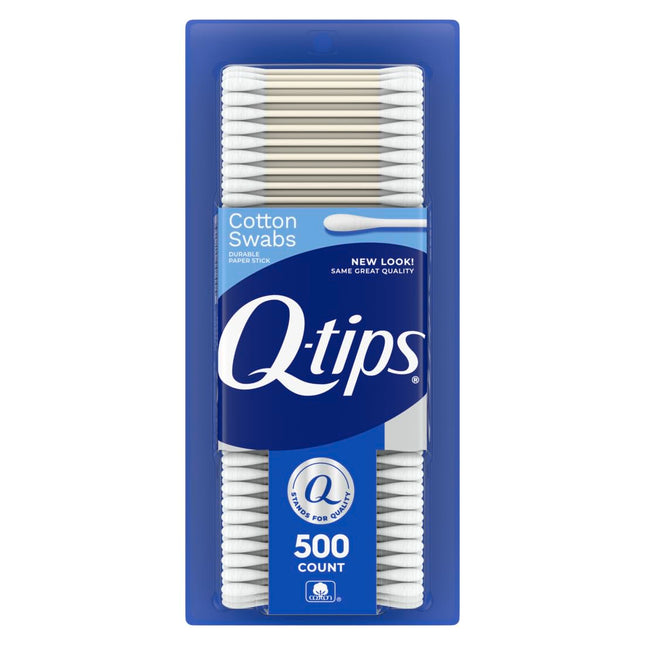 Cotton Swabs, Original, For Home, First Aid and Beauty, 100% Cotton, 500 Count