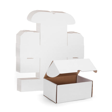 12x9x6 inches White Shipping Boxes pack of 15, Corrugated Cardboard Boxes 12 x 9 x 6 for Packaging Small - photo 17