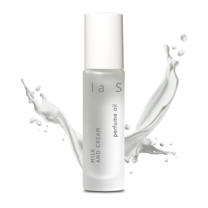 Milk and Cream Perfume Roller (Vanilla, Coconut Cream, Marshmallow) Clean Unisex Gourmand Fragrance Oil - 10ml Lactonic Roll On