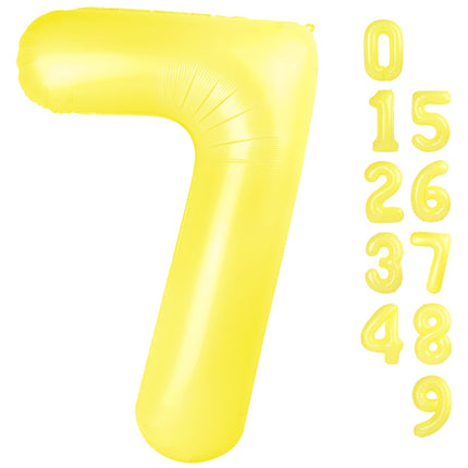 Number Balloons 5 Balloon Blue Birthday Decorations for Men Party, 40 Inch