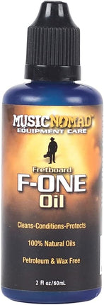 MusicNomad F-ONE Fretboard Oil Cleaner & Conditioner 2 oz (MN105)