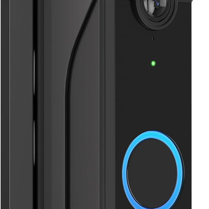 Doorbell Mount for myQ Video Doorbell Camera, Adjustable Left/Right Viewing Angle(40 to 140), Weatherproof Mounting Bracket, Anti-Blocks Motion Sensor, Compatible with Homes, Apartments, Dorms-Black
