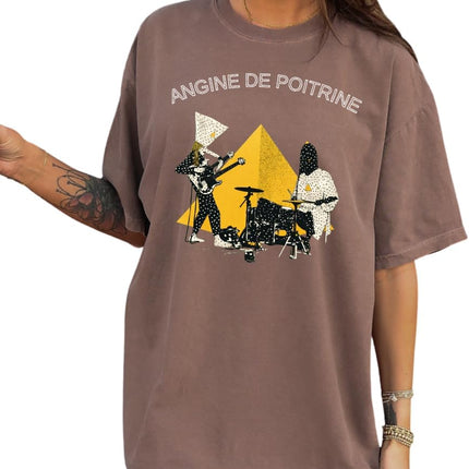 Angine de Poitrine Band Vintage Music T-Shirt