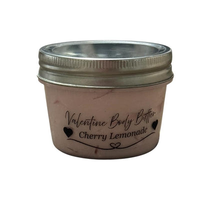 Halal Tallow Body Butter 4 Oz. Jar (Cherry Lemonade)