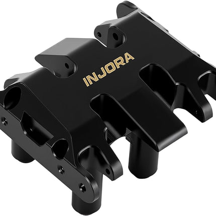 INJORA Black Coating Brass Skid Plate for 1/30 Axial SCX30