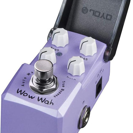 JOYO Auto Wah Mini Pedal for Electric Guitar Effect - True Bypass Ironman Series (Wow Wah JF-322)