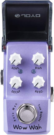 JOYO Auto Wah Mini Pedal for Electric Guitar Effect - True Bypass Ironman Series (Wow Wah JF-322)