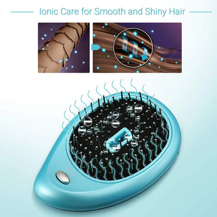 Anti-Static Ionic Vibrating Hair Brush - photo 5
