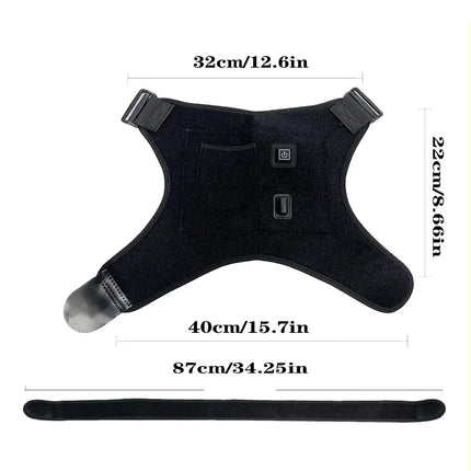 USB Heated Shoulder Brace Rotator Cuff - photo 5