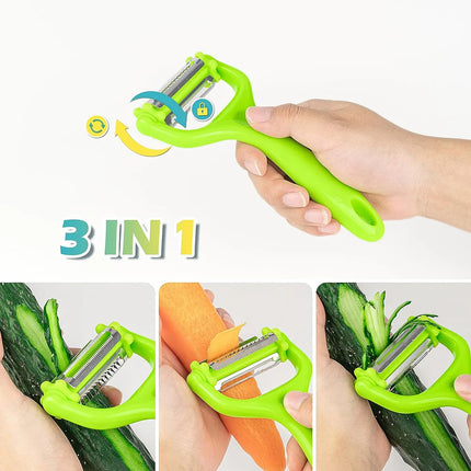 Herb Vegetable Kitchen Scissors shown with assorted fresh garden herbs