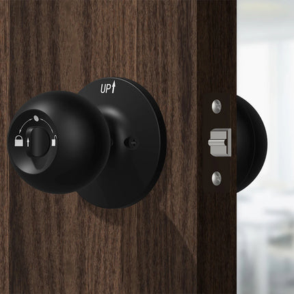 Smart Door Knob smartphone app pairing and remote access feature