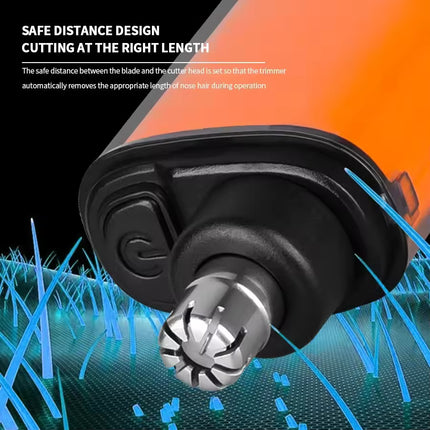 USA-CALI Electric Nose Hair Trimmer full product angle view