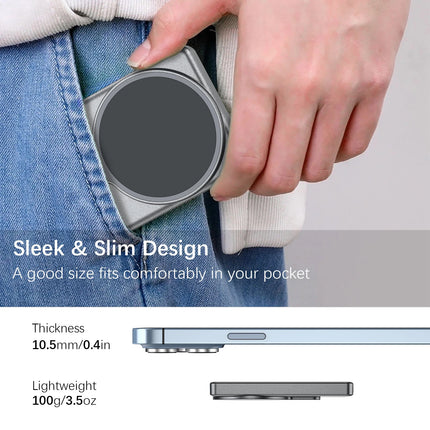 Portable vlog selfie monitor screen compatible with iPhone models