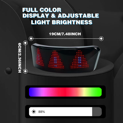 Motorcycle Helmet Programmable LED Display - photo 5