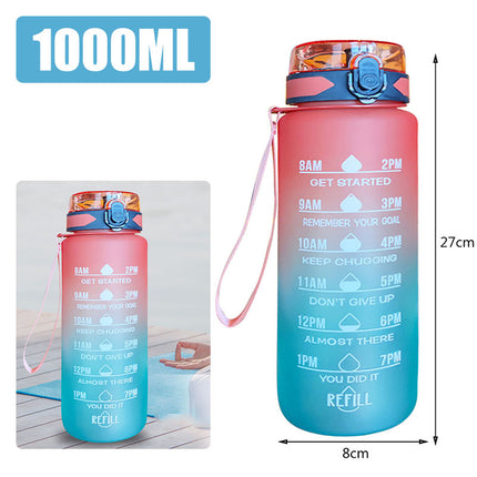 SourcetoHome Motivational Water Bottle -  - detail view 4