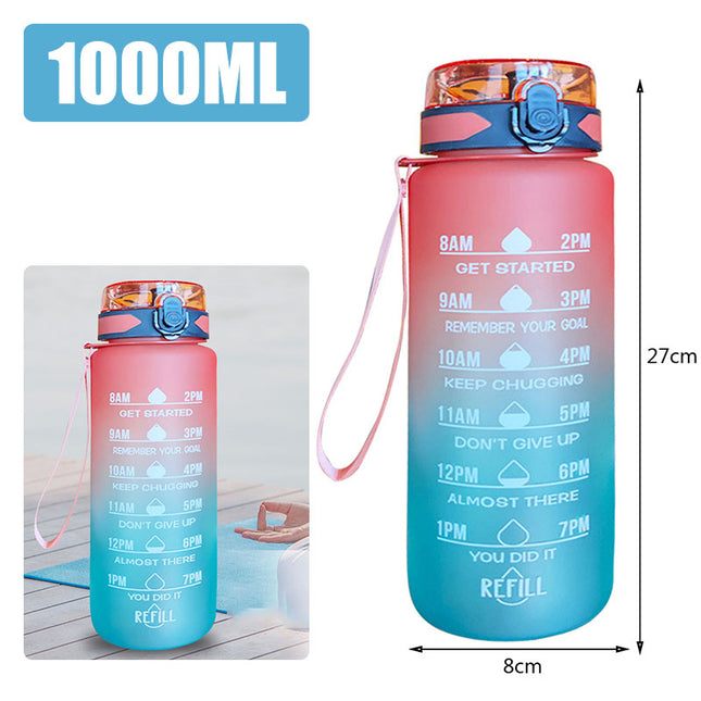 SourcetoHome Motivational Water Bottle -  - detail view 4