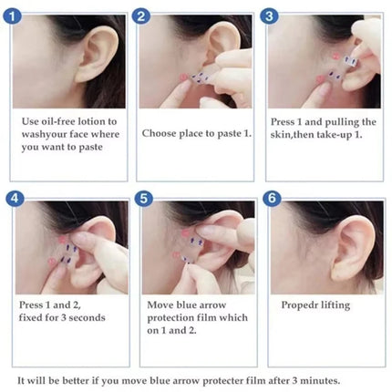 Invisible Face Lift Stickers - photo 5