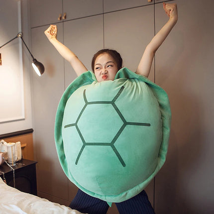 Wearable Turtle Shell Plush Pillow - photo 5