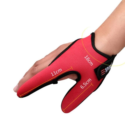 Anti-Slip 2 Fingers Fishing Gloves - photo 5