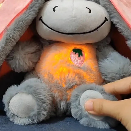 Strawberry Donkey Breathing Plush Doll - photo 5