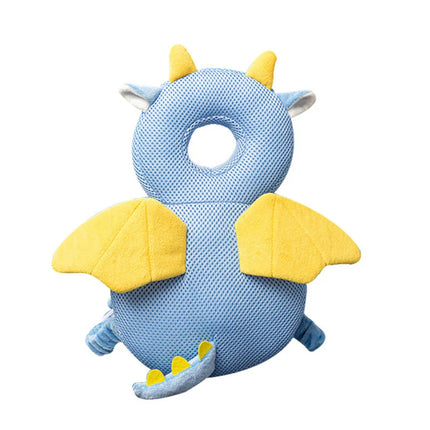 Newborn Protection Pillow top view displaying ergonomic contoured shape