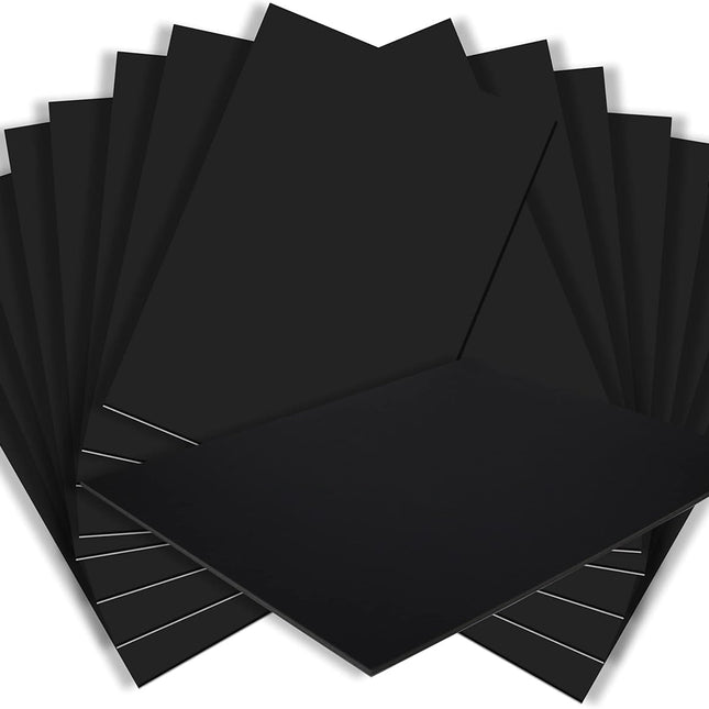 Black Foam Board 24x36 10PK. 3/16 Thick Black Foam Core Board Large 24x36