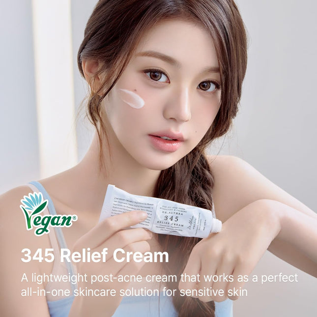 Relief Cream | Daily Face Moisturizer for Soothing Recovery and Blemish Care with PDRN & Niacinamide  - photo 2