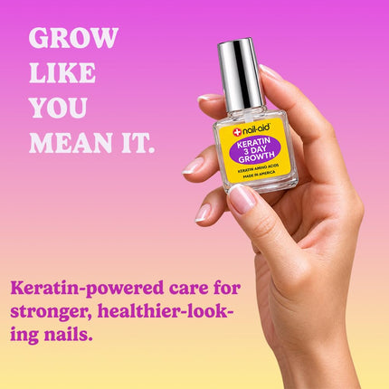 Keratin 3 Day Growth Nail Strengthener