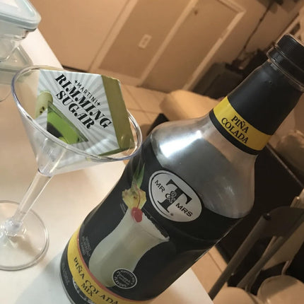 Mr & Mrs T Pina Colada Mix, 1L Bottle, – Premium Cocktail Mixer for Pina Colada Mixes, Ready to Use